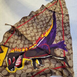 Coach X Jean-Michel Basquiat Scarf